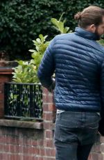MARGOT ROBBIE Out and About in London 02/04/2016
