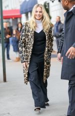 MARGOT ROBBIE Out and About in New York 02/19/2016