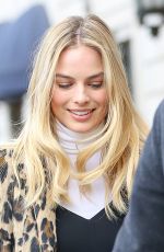 MARGOT ROBBIE Out and About in New York 02/19/2016