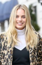 MARGOT ROBBIE Out and About in New York 02/19/2016