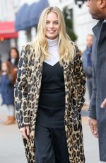 MARGOT ROBBIE Out and About in New York 02/19/2016