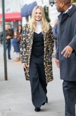 MARGOT ROBBIE Out and About in New York 02/19/2016