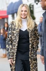 MARGOT ROBBIE Out and About in New York 02/19/2016