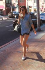 MARIA MENOUNOS Out Shopping in Beverly Hills 02/12/2016