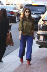 MARISA TOMEI Leaves a Medical Building in Beverly Hills 02/19/2016