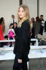 MARTHA HUNT at Jason Wu Fall 2016 Fashion Show at NYFW 02/12/2016