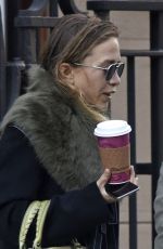 MARY KATE OLSEN Out and About in New York 02/02/2016