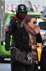 MARY KATE OLSEN Out and About in New York 02/11/2016