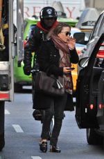MARY KATE OLSEN Out and About in New York 02/11/2016