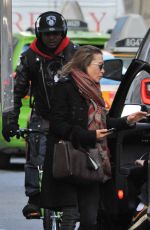 MARY KATE OLSEN Out and About in New York 02/11/2016