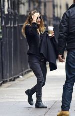 MARY KATE OLSEN Out for Coffee in New York 02/10/2016