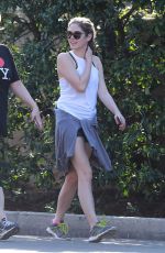 MCKALEY MILLER Out Hikinig at Coldwater Park in Los Angeles 02/24/2016