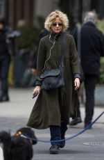 MEG RYAN Out and About in New York 02/01/2016