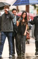 MEGAN FOX Arrives at Jimmy Kimmel Live! in Hollywood 02/17/2016