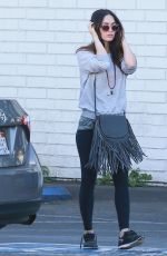 MEGAN FOX Arrives at Poquito Mas in Santa Monica 02/22/2016