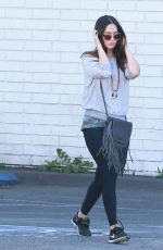 MEGAN FOX Arrives at Poquito Mas in Santa Monica 02/22/2016