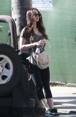 MEGAN FOX Out and About in Brentwood 02/12/2016