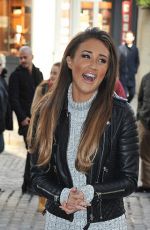 MEGAN MCKENNA at a Press Call in London 02/10/2016