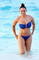 MELANIE BROWN in Bikini at a Beach in Turks & Caicos 02/08/2016