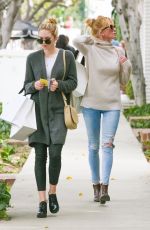 MELANIE GRIFFITH and STELLA BANDERAS Out and About in Los Angeles 01/29/2016