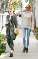 MELANIE GRIFFITH and STELLA BANDERAS Out and About in Los Angeles 01/29/2016