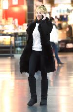 MELANIE GRIFFITH at JFK Airport in New York 02/02/2016