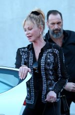 MELANIE GRIFFITH Out Shopping in West Hollywood 02/24/2016
