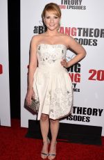 MELISSA RAUCH at Tthe Big Bang Theory 200th Episode Celebration in Los Angeles 02/20/2016