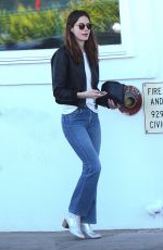 MICHELLE MONAGHAN Out and About in Los Angeles 02/03/2016