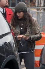 MICHELLE RODRIGUEZ Out and About in New York 02/25/2016