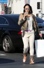 MICHELLE RODRIGUEZ Out Shopping on Melrose Avenue in Los Angeles 02/27/2016