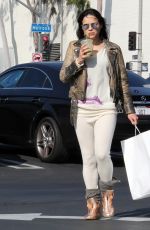 MICHELLE RODRIGUEZ Out Shopping on Melrose Avenue in Los Angeles 02/27/2016
