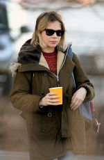 MICHELLE WILLIAMS Out and About in New York 02/22/2016