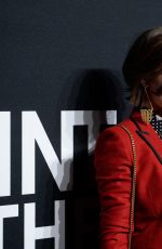 MILLA JOVOVICH at Saint Laurent Fashion Show in Los Angeles 02/10/2016