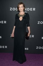MILLA JOVOVICH at Zoolander 2 Premiere in New York 02/09/2016