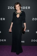 MILLA JOVOVICH at Zoolander 2 Premiere in New York 02/09/2016