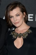 MILLA JOVOVICH at Zoolander 2 Premiere in New York 02/09/2016