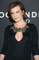 MILLA JOVOVICH at Zoolander 2 Premiere in New York 02/09/2016