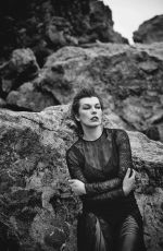 MILLA JOVOVICH in Harper