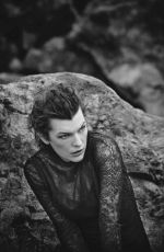 MILLA JOVOVICH in Harper