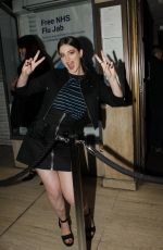 MILLIE BRADY at Bounce Restaurant in London 02/01/2016