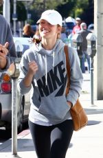 MINKA KELLY Out and About in Los Angeles 02/05/2016