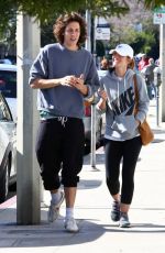 MINKA KELLY Out and About in Los Angeles 02/05/2016