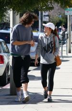 MINKA KELLY Out and About in Los Angeles 02/05/2016