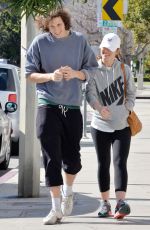 MINKA KELLY Out and About in Los Angeles 02/05/2016