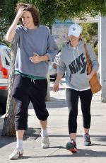 MINKA KELLY Out and About in Los Angeles 02/05/2016