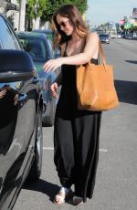 MINKA KELLY Out Shopping in West Hollywood 02/10/2016