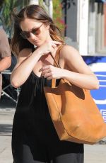 MINKA KELLY Out Shopping in West Hollywood 02/10/2016