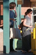 MINKA KELLY Out Shopping Some Flowers in Los Angeles 02/08/2016