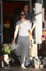 MINKA KELLY Out Shopping Some Flowers in Los Angeles 02/08/2016